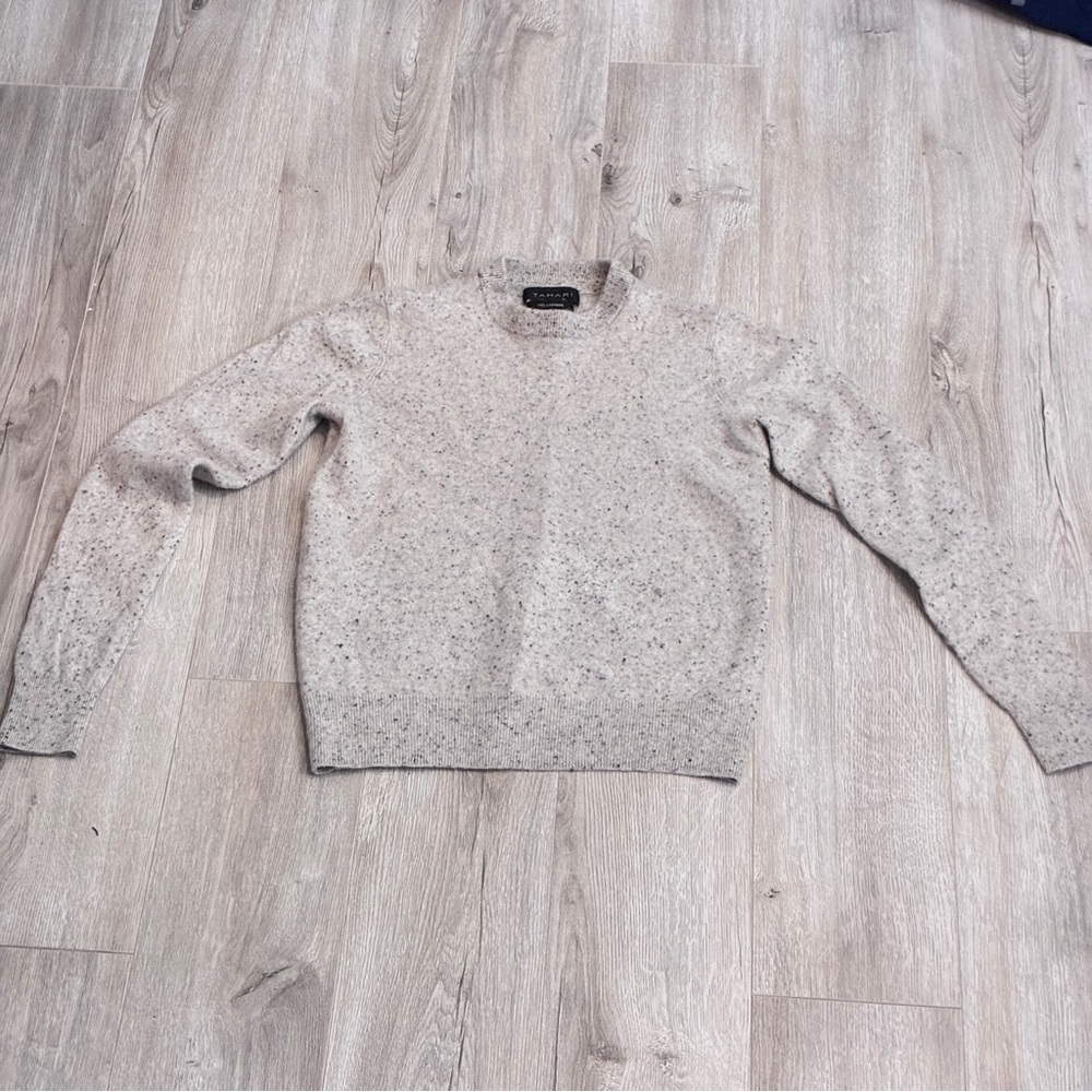 Cashmere Tahari Women's Gray Sweater XS